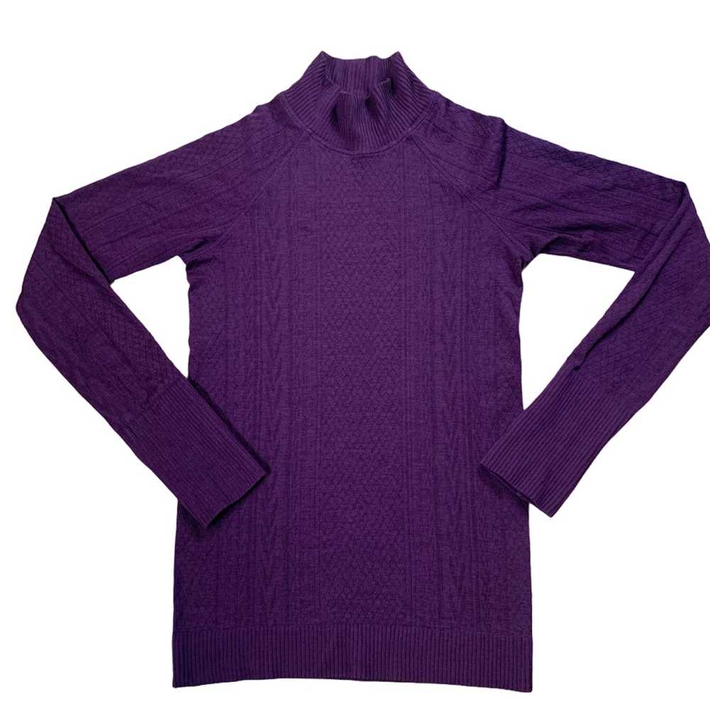 Lululemon Rest Less Mock Neck Long Sleeve Shirt